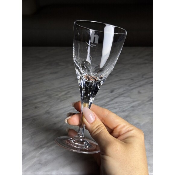 Set Of 8 Kagami Crystal Porto Wine Glass Made in Japan Royal Line Clear 5-6" - Picture 8 of 9